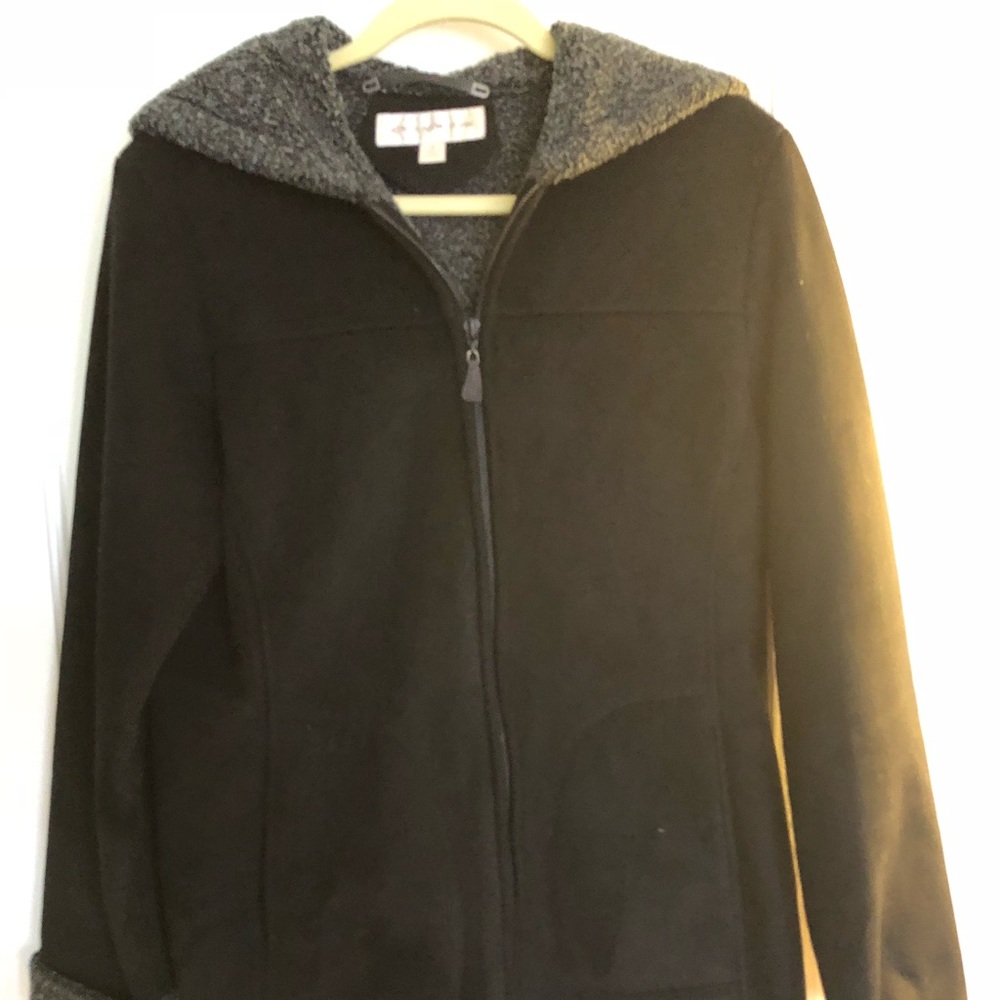 Jones New York black suede jacket 🧥